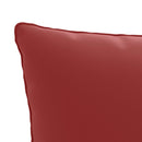 1-delte rygpuder PUTTEN 100% polyester Vinrød 60 x 40 x 15 cm