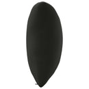 1-delte rygpuder PUTTEN 100% polyester Sort 70 x 40 x 15 cm