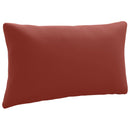 1-delte rygpuder PUTTEN 100% polyester Rød 70 x 40 x 15 cm