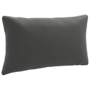 1-delte rygpuder PUTTEN 100% polyester Antracit 70 x 40 x 15 cm
