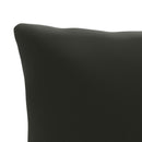 1-delte rygpuder PUTTEN 100% polyester Sort 70 x 40 x 15 cm