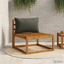 1-delte rygpuder PUTTEN 100% polyester Sort 80 x 40 x 15 cm