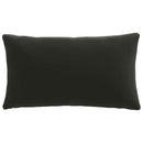 1-delte rygpuder PUTTEN 100% polyester Sort 70 x 40 x 15 cm