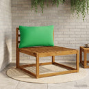 1-delte rygpuder PUTTEN 100% polyester Grøn 70 x 40 x 15 cm