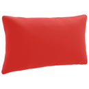 1-delte rygpuder PUTTEN 100% polyester Rød 70 x 40 x 15 cm