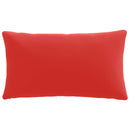 1-delte rygpuder PUTTEN 100% polyester Rød 70 x 40 x 15 cm
