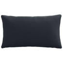 1-delte rygpuder PUTTEN 100% polyester Mørk blå 80 x 40 x 15 cm