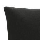 1-delte rygpuder PUTTEN 100% polyester Sort 80 x 40 x 15 cm