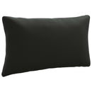1-delte rygpuder PUTTEN 100% polyester Sort 80 x 40 x 15 cm