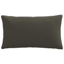 1-delte rygpuder PUTTEN 100% polyester Antracit 80 x 40 x 15 cm