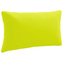 1-delte rygpuder PUTTEN 100% polyester Lys grøn 80 x 40 x 15 cm