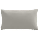 1-delte rygpuder PUTTEN 100% polyester Grå 80 x 40 x 15 cm