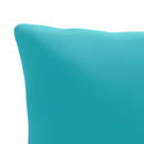 1-delte rygpuder PUTTEN 100% polyester Turkis 80 x 40 x 15 cm