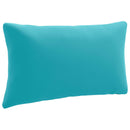 1-delte rygpuder PUTTEN 100% polyester Turkis 80 x 40 x 15 cm
