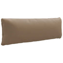1-delte rygpuder PUTTEN 100% polyester Gråbrun 120 x 40 x 15 cm