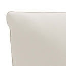 1-delte rygpuder PUTTEN 100% polyester Hvid 120 x 40 x 15 cm