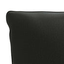 1-delte rygpuder PUTTEN 100% polyester Sort 120 x 40 x 15 cm