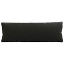 1-delte rygpuder PUTTEN 100% polyester Sort 120 x 40 x 15 cm
