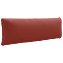 1-delte rygpuder PUTTEN 100% polyester Rød 120 x 40 x 15 cm