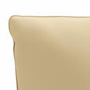 1-delte rygpuder PUTTEN 100% polyester Beige 120 x 40 x 15 cm
