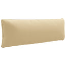 1-delte rygpuder PUTTEN 100% polyester Beige 120 x 40 x 15 cm