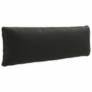 1-delte rygpuder PUTTEN 100% polyester Sort 120 x 40 x 15 cm