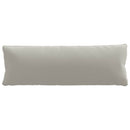 1-delte rygpuder PUTTEN 100% polyester Grå 120 x 40 x 15 cm