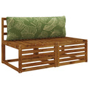 1-delte rygpuder PUTTEN 100% polyester Bladdesign