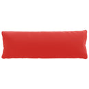 1-delte rygpuder PUTTEN 100% polyester Rød 120 x 40 x 15 cm