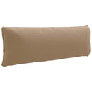 1-delte rygpuder PUTTEN 100% polyester Gråbrun 120 x 40 x 15 cm