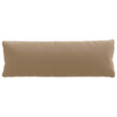 1-delte rygpuder PUTTEN 100% polyester Gråbrun 120 x 40 x 15 cm