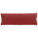 1-delte rygpuder PUTTEN 100% polyester Vinrød 120 x 40 x 15 cm