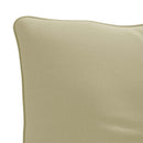 Rygpude PUTTEN 100% polyester Lys grøn 70 x 40 x 10 cm