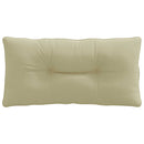 Rygpude PUTTEN 100% polyester Lys grøn 70 x 40 x 10 cm