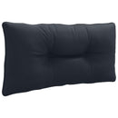 Rygpude PUTTEN 100% polyester Mørk blå 70 x 40 x 10 cm