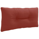 Rygpude PUTTEN 100% polyester Rød 70 x 40 x 10 cm