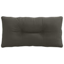 Rygpude PUTTEN 100% polyester Antracit 70 x 40 x 10 cm