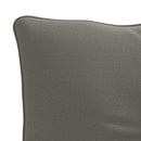 Rygpude PUTTEN 100% polyester Grå 70 x 40 x 10 cm