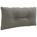 Rygpude PUTTEN 100% polyester Grå 70 x 40 x 10 cm