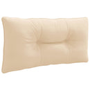 Rygpude PUTTEN 100% polyester Cremefarvet 70 x 40 x 10 cm