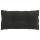 Rygpude PUTTEN 100% polyester Sort 70 x 40 x 10 cm