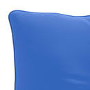 Rygpude PUTTEN 100% polyester Kongelig blå 70 x 40 x 10 cm