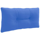 Rygpude PUTTEN 100% polyester Kongelig blå 70 x 40 x 10 cm