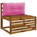 Rygpude PUTTEN 100% polyester Lyserød 70 x 40 x 10 cm