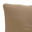 Rygpude PUTTEN 100% polyester Gråbrun 70 x 40 x 10 cm
