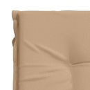 Solseng Pude GEMERT 100% polyester Sandfarvet 190 x 70 x 9 cm