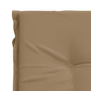Solseng Pude GEMERT 100% polyester Gråbrun 190 x 70 x 9 cm