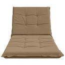 Solseng Pude GEMERT 100% polyester Gråbrun 190 x 70 x 9 cm