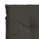 Solseng Pude GEMERT 100% polyester Antracit 190 x 80 x 9 cm