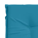 Solseng Pude GEMERT 100% polyester Lyseblå 190 x 80 x 9 cm